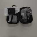 PQRQP 3 in 1 Microphone for iPhone/Android/Camera, Wireless Microphones, 328ft Transmission, 18H Battery Life, Mini Microphone for Record Interview, Vlogs, YouTube, Tiktok (Ebony Black)