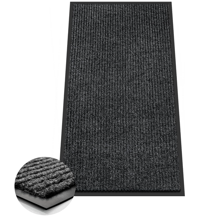 Azadx Indoor Outdoor Door Mat 47"x 70" Doormat for Entry Heavy Duty