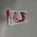 USB C to 3.5mm Aux Cable with Charger, 2 in 1 USB C to 3.5mm Car Stereo Aux Cable Headset Cable with PD 18W Charging Compatible with iPhone 17/16/16e/15 Pro Max/Air, Galaxy S25/S24/S23, Pixel 9/8/7/6 (Red)