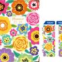 Daily Planner 2025-2006, Weekly & Monthly Planner, July 2025 - June 2026 Day Planner, 6.2” x 8.25” Flexible Cover，Wirebound Note Pages with Monthly Tab, Back Pocket, Premium Paper