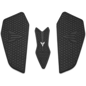 Compatible for MT07 MT 07 MT-07 Mt07 2025 Motorcycle MT-07 2025 Rubber Tank Pad Protector Sticker Decal Gas Knee Grip(A Sets)