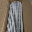 Amazon Basics Cube Wire Grid, 6-Cube, 12 x 12-Inches, White | Stackable, Storage Shelves