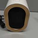 QQT Electric Space Heater,Portable Energy Efficient Space Heaters for Indoor Use,Two-Speed Portable Heater Fan for Office with Adjustable,Overheating Protection,Dumping Shutdown (White)