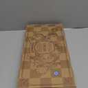 AMEROUS Chess Set, 15"x15" Folding Magnetic Wooden Standard Chess Game Board Set with Wooden Crafted Pieces and Chessmen Storage Slots