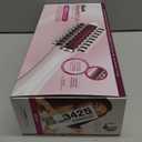 Shark HT212 SmoothStyle Heated Comb + Blow Dryer Brush with Heat Resistant Storage Bag, Dual Mode, for All Hair Types, Silk (5 Piece Set)