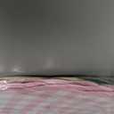 60 Pcs Pink and White Gingham Paper Placemat,13.5 Inch Scalloped Easter Checkered Place Mats Disposable Table Placemats Decorative Paper for Anniversay Baby Shower Wedding Banquet Tea Party