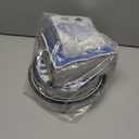 Graduation Party Supplies Dinnerware Set blue Disposable dinner paper plates dessert paper plates and Napkins for Congrats Grad Party Decorations, Serve 50