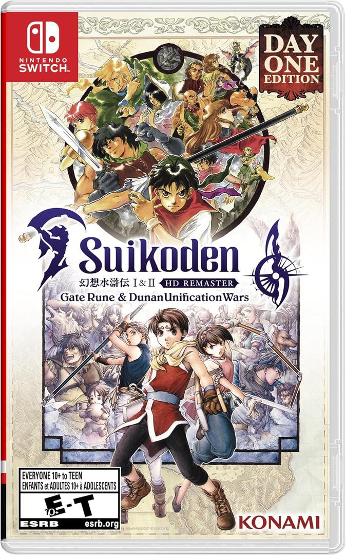 Suikoden I & II HD Remastered Nintendo Switch