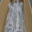 Aolloa 8 PCS Shelf Dividers for Closet Organization Acrylic Clear Closet Shelf Divider for Wooden Shelving Suitable for Wooden or Vertical Shelves Or Bedroom, Kitchen and Office