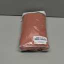 Nestl Soft Pillow Shams Set of 2 - Double Brushed Microfiber Pillow Covers - Hotel Style Premium Bed Pillow Cases, with 1.5 Decorative Flange, King 20"x36" - Pink Clay