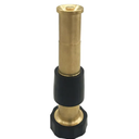 Mipcase 5-Inch Heavy Duty Brass Hose Nozzle for Garden Use Adjustable Spray Leakproof Design and 3/4 Inner Teeth Connector
