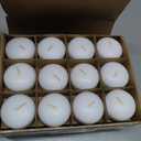 36 Pack 2 inch White Floating Candles Unscented Floating Candle for Centerpieces 5-6 Hours Burning 2 Floating Candle Bulk for Wedding