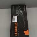 Handheld Vacuum Cordless 25000PA Powerful Suction, Portable Car Vacuum, 3 in 1 Hand Held Vacuum Rechargeable 8000mAh with LED Light, HEPA Filter, Home, Car Seats, Office, Pet Hair, Dust Buster (Orange+black)