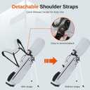 Lightweight Golf Stand Bag, 4-Way Full-Length Dividers, Holds Up to 10 Clubs, 3.7 lbs Golf Bag with Dual Straps & Stand for Driving Range, Par 3, and Standard Courses