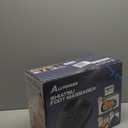 Shiatsu Foot Massager with Heat,Vibration,Air Compression and Deep Kneading for Plantar Fasciitis, Neuropathy,Improve Foot Wellness,Gifts for Women & Men, Black