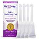 RepHresh Odor Eliminating Vaginal Gel, Feminine Care pH Balance for Women, 4 Count (0.7oz)