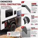 Truck Camper Tie Downs No Drill Slide in Camper Tie Downs for Pickup Truck