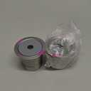 Reusable K Cups, Universal stainless steel Reusable Coffee Pods, Refillable Single K Cups for K 2.0 and 1.0 Coffee Makers (PACK)