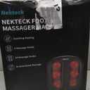 Nekteck Foot Massager with Heat, Shiatsu Heated Electric Kneading Foot Massager Machine for Neuropathy, Plantar Fasciitis, Feet Massage for Pain Relief, Circulation, Christmas Gifts for Man Woman Her (Black)