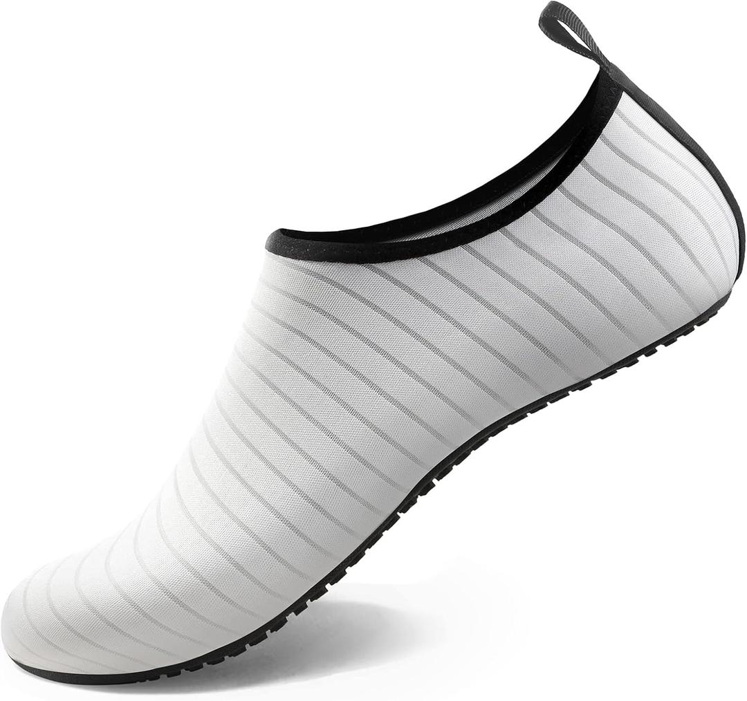 Water Shoes for Women Men Quick-Dry Aqua Socks Swim Beach Outfits Barefoot Yoga Exercise Wear Sport Accessories Pool Camping Must Haves River Hiking Adult Youth Size,   Size: 5-6 Women/4-5 Men