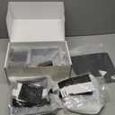 BestEvMod 5PCS Center Console Organizer Compatible with 2026 2025 Tesla New Model Y Juniper Accessories ABS Slide Smoothly Cup Holder Insert Wireless Charger Mat Silicone (Black)