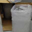 VERONES Large Tall Airtight Food Storage Containers, 10 PACK Plastic Airtight Kitchen & Pantry Organization, Ideal for Flour & Sugar Plastic Canisters with Labels (Black)