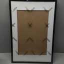 16x24 Picture Frame Set of 3, Display Poster 12x18 with Mat or 16 x 24 Without Mat, Light Weight and High Transparent 16 by 24 Frame for Wall - 3 Pack/Black/16 x24