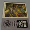 MyPuzzle Great Smoky Mountains National Park: Splashing Cubs, Vintage Poster - Premium 1000 Piece Jigsaw Puzzle for Adults