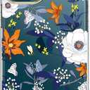 luolnh Compatible with iPhone 12 Pro Max Case for Girly Women,Shockproof Floral Pattern Hard Back Cover Phone Case for iPhone 12 Pro Max 6.7 inch 2020 -White Flower