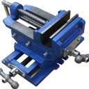 HFS(R) 3" Cross Slide Vise Drill Press Metal Milling 2 Way X-Y Heavy Duty Clamp Machine
