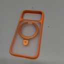 TORRAS for iPhone 17 Pro Case with Stand, Fit for MagSafe, 4X Military Drop Protection, Camera Control Button, Slim Soft Edge Phone Case for iPhone 17 Pro, Translucent Matte Cover 6.3", Bright Orange