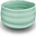 AIYICIII Ceramic Matcha Bowl, Handmade Japanese Green Tea Cup,Matcha Whisk Bowl For Ceremony Chawan 500ml 17oz (Light Greenish Blue)