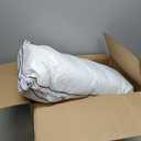 Pacific Coast Gusseted Pillows Queen Size Set of 2, Goose Feather and Down Firm Pillows, Luxury Hotel Collection Bed Pillows for Sleeping, Supportive Gusseted Dsign for Side and Back Sleepers