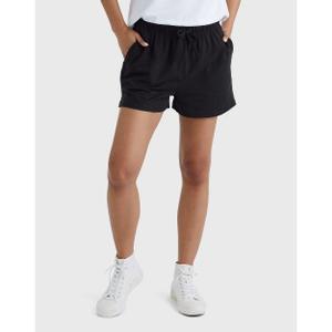 Hanes Originals Women's Cotton Jersey Shorts, 2.5, L