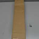 LazBlinds No Drill Cordless Bamboo Roman Shades, 20" W × 64" H, Brown