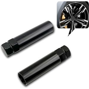 6 & 7 Spline Lug Nut Socket Key, Aftermarket Wheel Lock Tool Kit for Easy Installation and Removal of for 6 & 7 Points Aftermarket Wheels Lock Nuts Drive Tuner