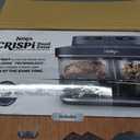 Ninja Crispi DualZone Glass Countertop Air Fryer, Cyberspace, DD101BL1 | 6-in-1, Air fry, bake, dehydrate, max crisp, roast, recrisp, 1785W, 450F max, 2x4Qt glass containers