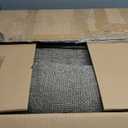 Phoenix Home Oversized Rocker Recliner Chair with Massage and Heat, Overstuffed Manual Swivel Recliner for Adults with 2 Side Pockets for Living Room, Bedroom, Brown