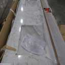 Vanity Art 72" Double Sink Bathroom Vanity Cabinet with Engineered Marble Top