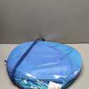 SwimWays Spring Float Premium Hammock Pool Lounger, Inflatable Pool Floats Adult with Fast Inflation for Ages 15 & Up, Sky Blue