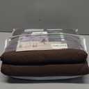 KinCam 100% Waterproof Recliner Chair Cover, Reclining Couch Covers for Pets, Dogs, Recliner Couch Slipcover Furniture Protector with Elastic Straps for Kids(23.6", Chocolate)