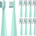 10PCS Toothbrush Replacement Head Compatible with Vekkia Kids Blue Dragon Electric Toothbrush, Soft and Comfortable for Children's Teeth and Gums