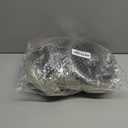 4 Pack Replacement Wheelchair Wheels, 8 Inch Wear Resistant Walker Front Wheels PU Tires, Anti-Slip Cast Roller Wheel for Most Floors, Black