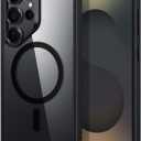 ESR for Samsung Galaxy S25 Ultra Phone Case, Compatible with MagSafe, Magnetic Case for S25 Ultra, Military-Grade Protection, Yellowing Resistant, Classic Series, Clear Black