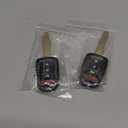 MechanMagic Key Fob Remote Replacement Fits for Honda Accord 2013 2014 2015 / Civic 2014-2015 MLBHLIK6-1T Keyless Entry Remote Control Head Key Uncut 4 Buttons 315 MHz ID74 G 35118-T2A-A20 Pack of 2
