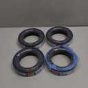 Diaper Genie Essentials Round Refill Pack of 4 | Holds Up to 1280 Newborn Diapers | Features Unscented Continuous Film | Compatible with Diaper Genie Complete and Expressions Pails