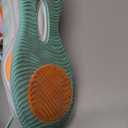 Unisex Basketball Shoes Breathable Lightweight Athletic Sneakers Non Slip Rubber Sole for Indoor Outdoor Court Walking Sports Training (8.5 Women/7.5 Men, Green)