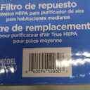 Clorox Medium Room Air Purifier True HEPA Replacement Filter, 1,000 Sq. Ft. Capacity, Removes 99.97% of Allergens up to 0.1 Micron, Compatible with 11030 & 11031, 1 Count (12030)