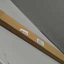 6-Lights LED Recessed Lighting Wall Panel Lights,Self-Adhesive Wood Slat Wall Panel Strip Light,4000K Touchable Switch Dimmable LED Aluminum Channel lamp,Under Cabinet Light(39in+31.5in+23.6in)