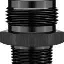 EVIL ENERGY 16AN Male Flare to 3/4" NPT Pipe Fitting Adapter Straight Aluminum Black